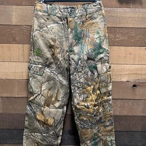 New realtree camo boys pants